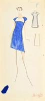 Karl Lagerfeld Fashion Drawing - Sold for $1,125 on 12-09-2021 (Lot 29).jpg
